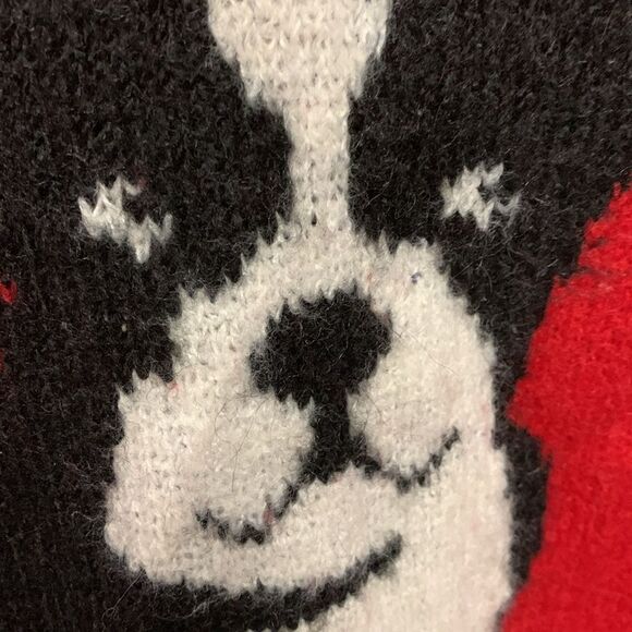 Cupcakes And Cashmere Red French Bulldog Crewneck Sweater Size M - Picture 9 of 12